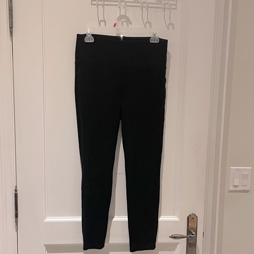 Bebe Dress Pants with Exposed Back Zipper 🦜